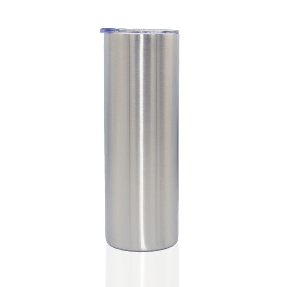 Straight Tumbler w/ Metal Handle - 20 oz.