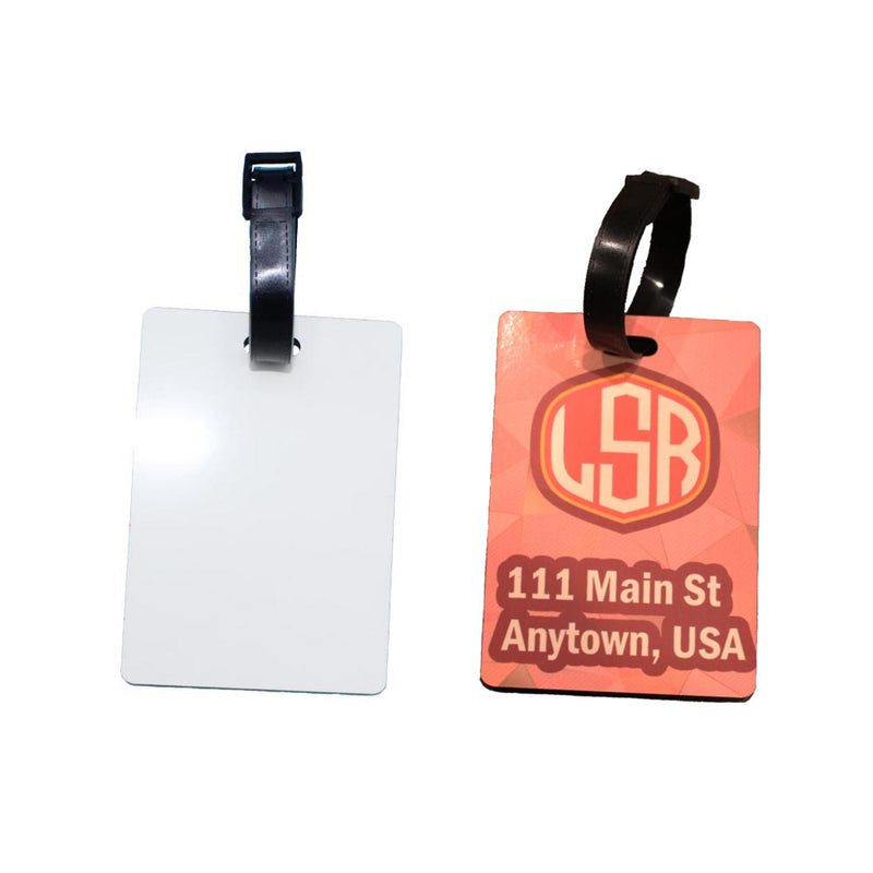 Sublimation Luggage Tag 2-Pack