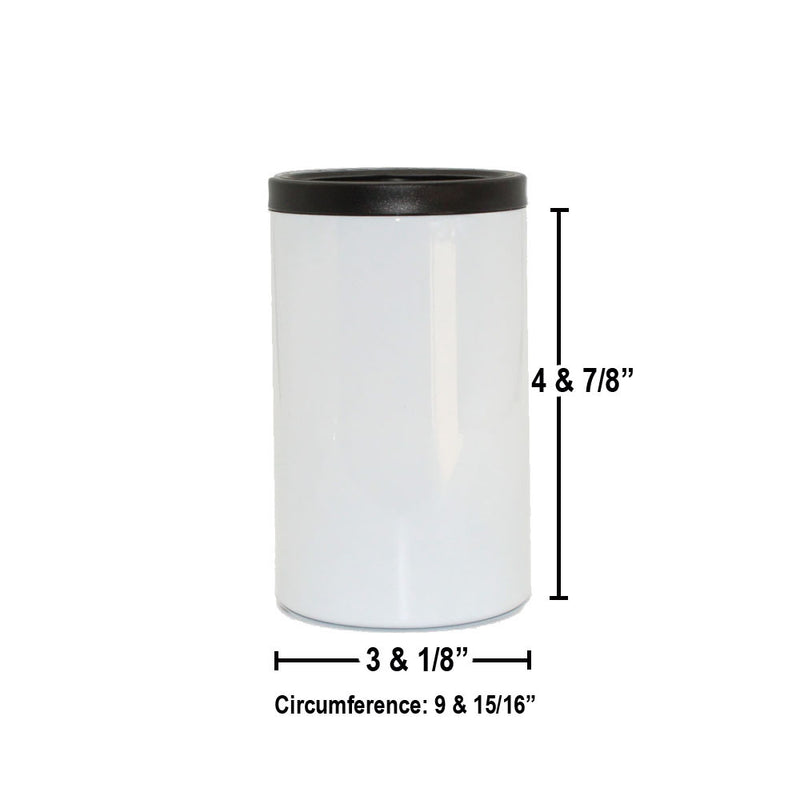 12oz SUBLIMATABLE Can Cooler - New Style!