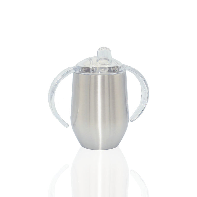 10OZ STAINLESS STEEL SIPPY CUP – Puzzle Tumblers