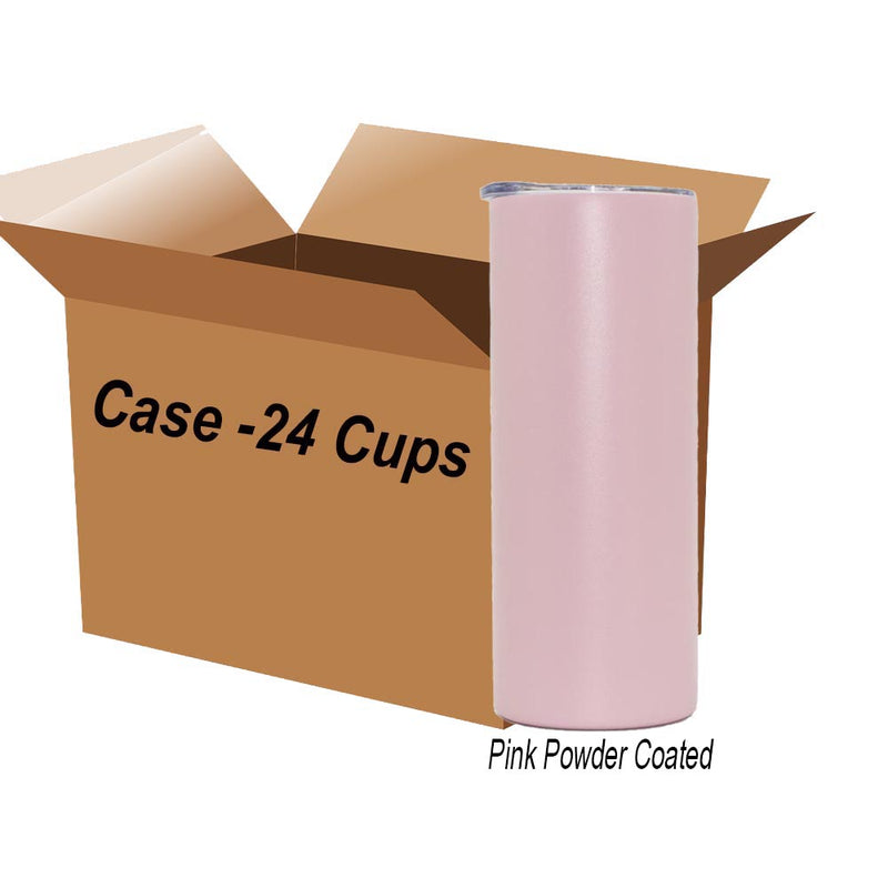 20oz Skinny Powder Coated - Case of 24