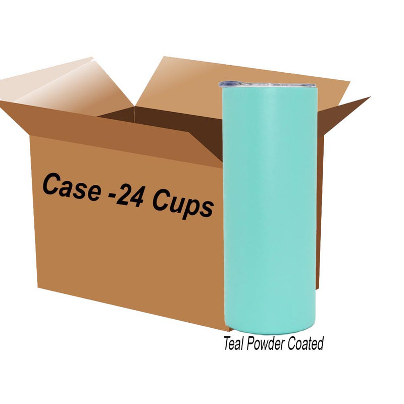 20oz Skinny Powder Coated - Case of 24