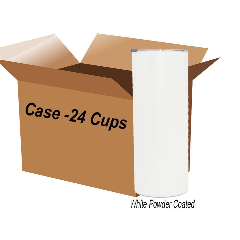 20oz Skinny Powder Coated - Case of 24