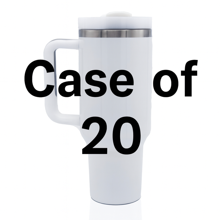 Bulk Case (20 Units): 40oz Sublimation Tumblers – The Tumbler Supply Store