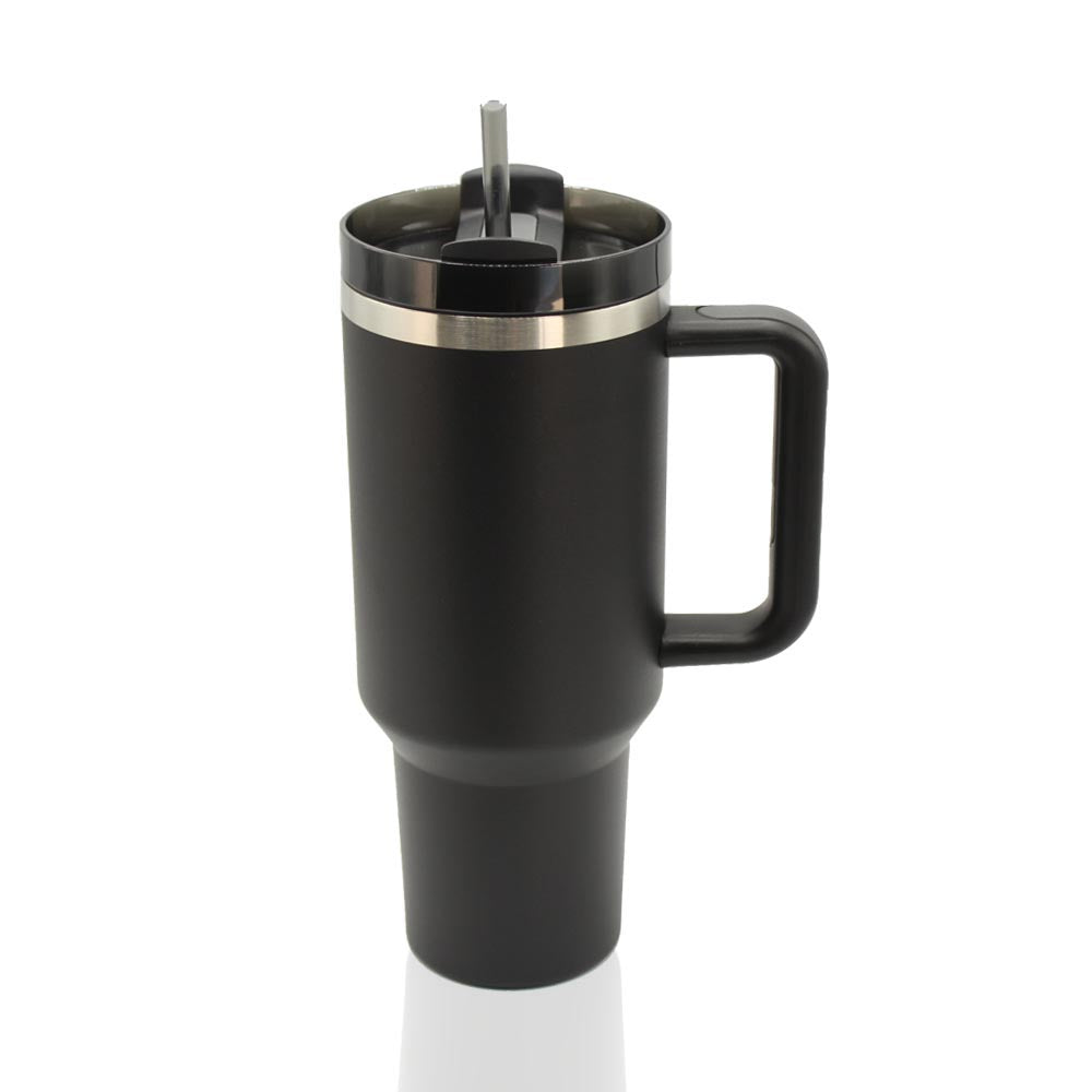40oz Tumbler with Handle - Powder Coated – The Tumbler Supply Store