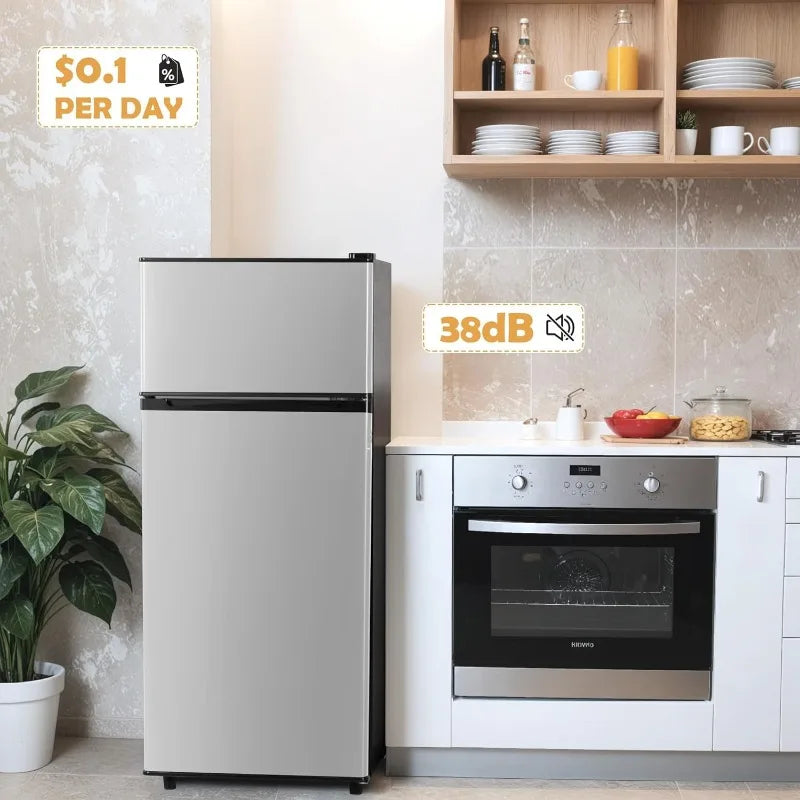 4.5 Cu.Ft. Mini Fridge with Freezer