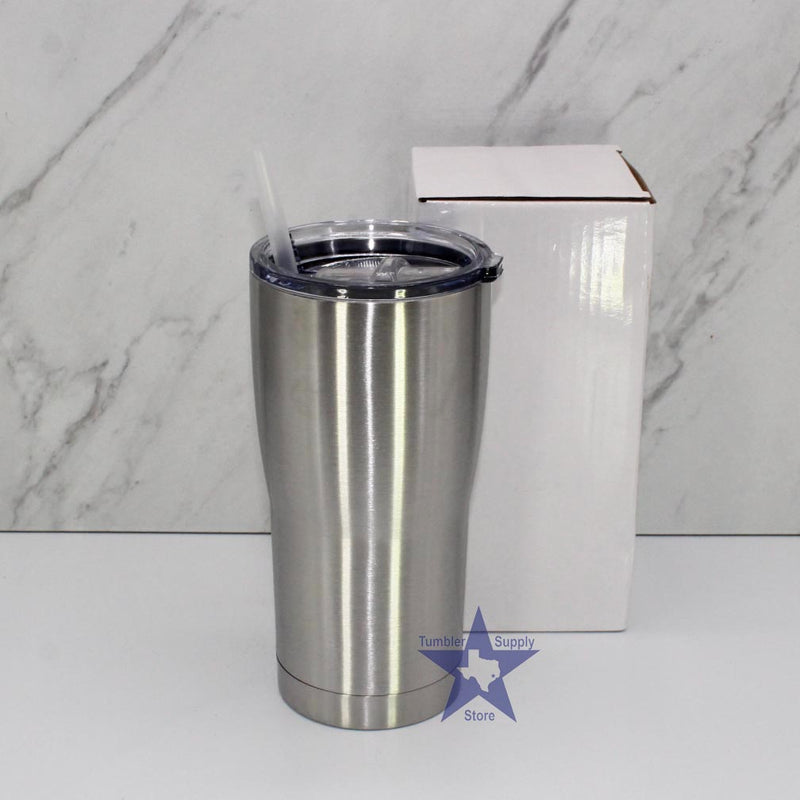20oz Skinny with Handle – The Tumbler Supply Store