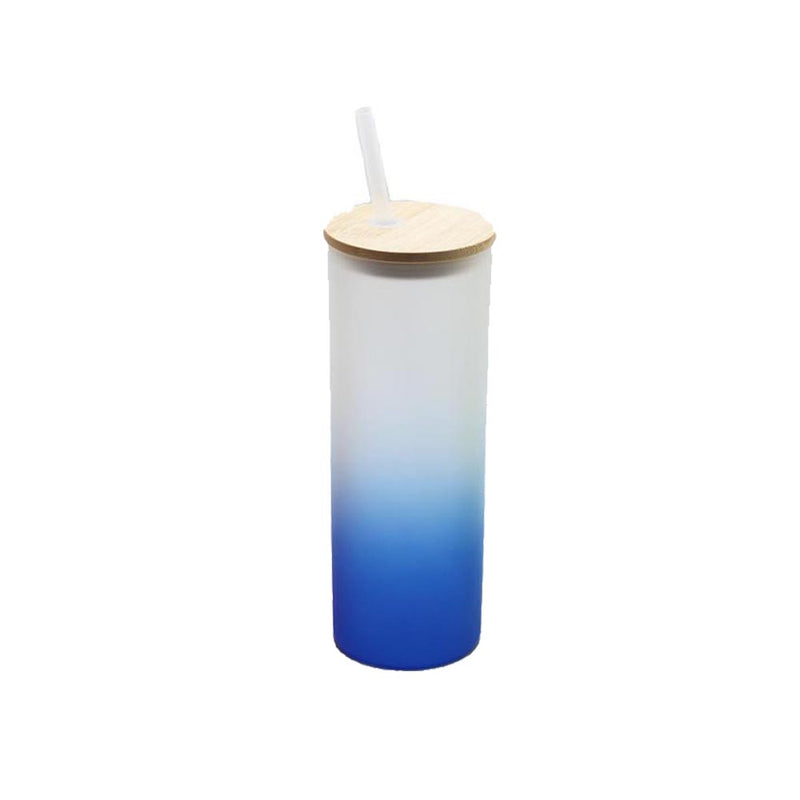 25oz Skinny FROSTED GLASS Sublimation Tumbler – The Tumbler Supply