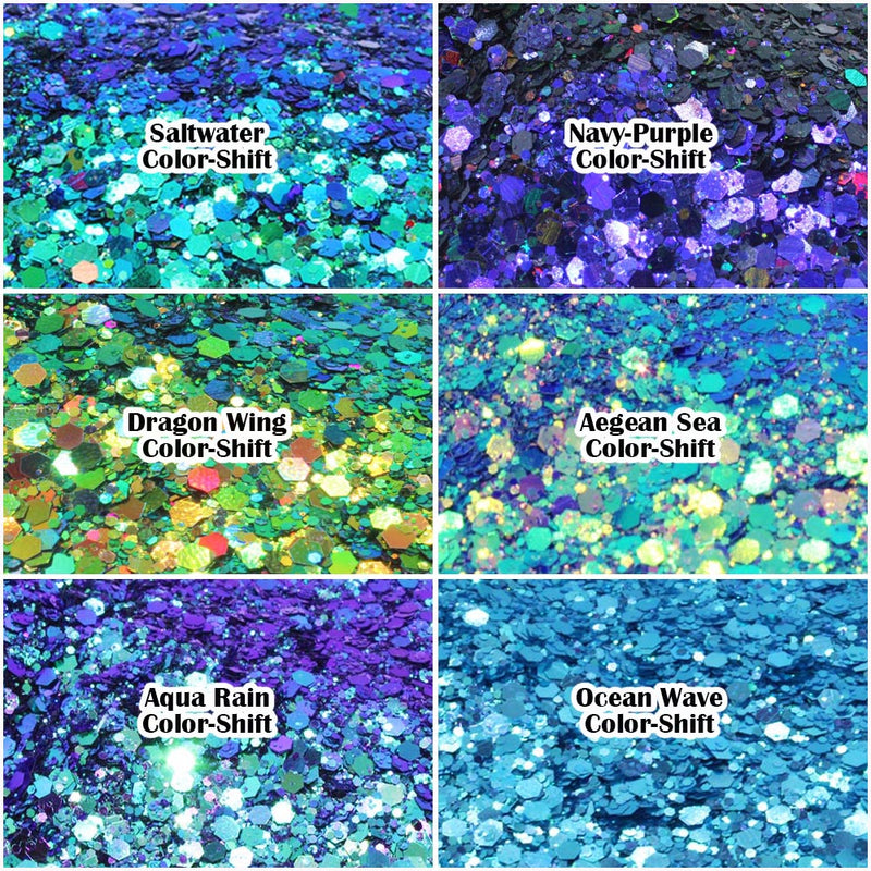 Discounted Chunky Color Shift Glitter!