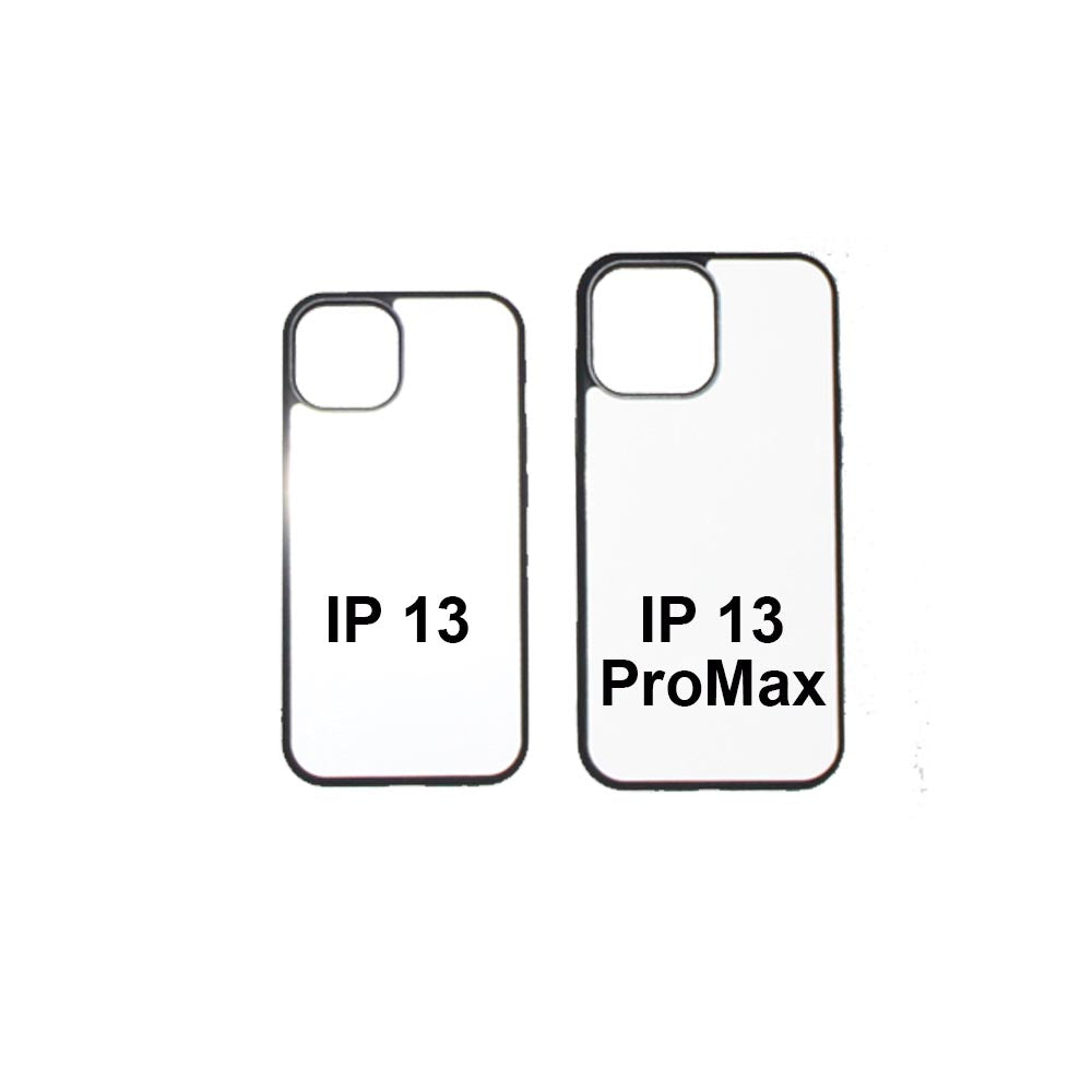 iPhone 13 Pro - TPU Rubber Sublimation Phone Case (Highest Quality) - Black iPhone 13 Pro - TPU Rubber Sublimation Phone Case (Highest Quality) - Black