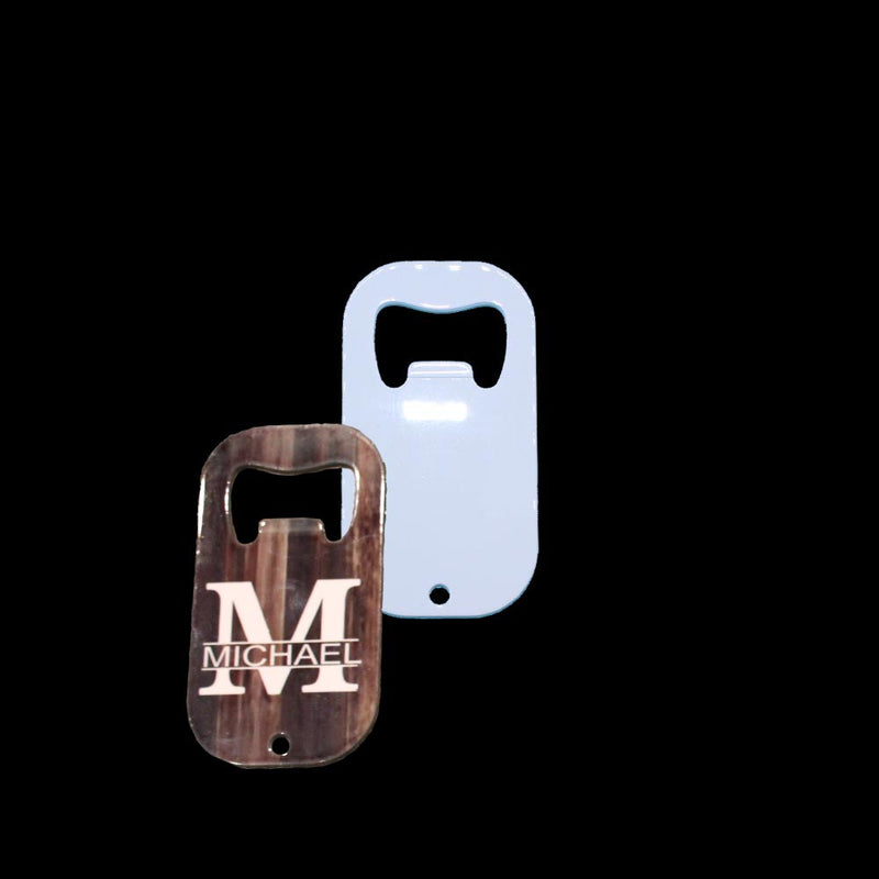 sublimation bottle opener key chain, sublimation