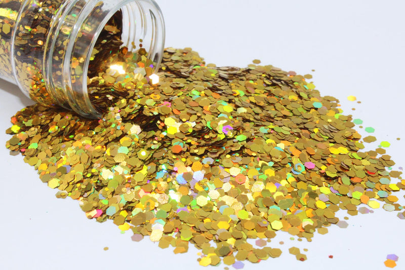 Holographic Golden Honey Chunky