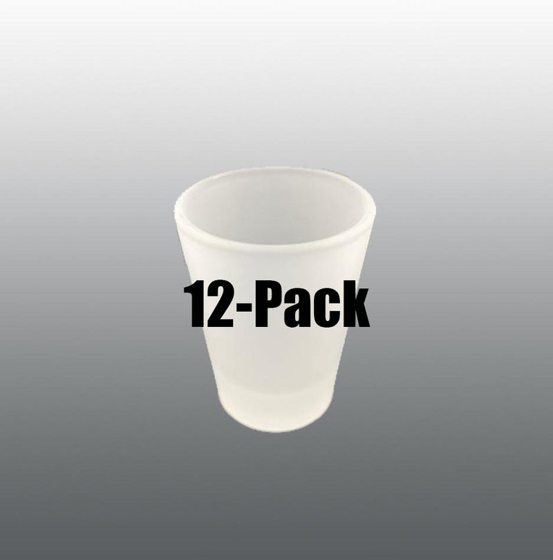 1.5oz Sublimation Frosted Shot Glass